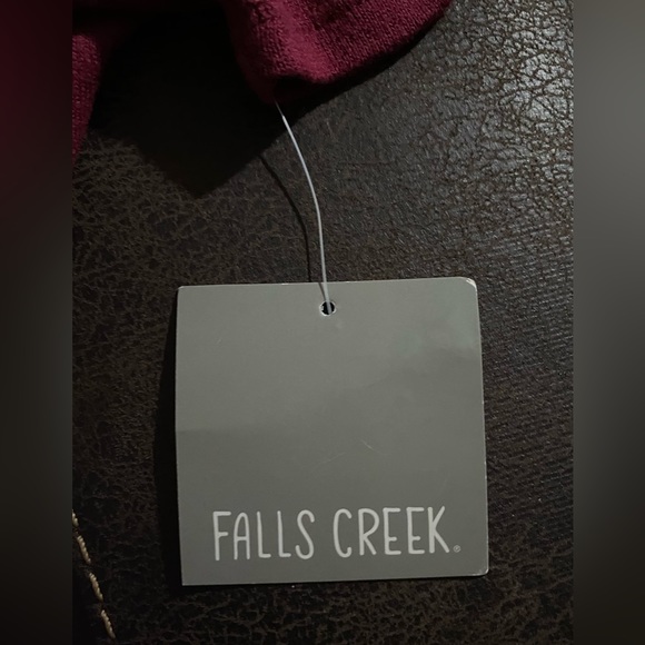 Falls Creek Women’s Long Sleeve V-Neck Cozy Shirt Size Medium - Picture 10 of 13